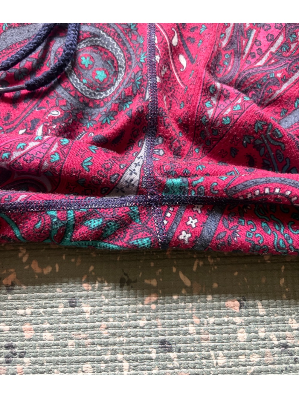 Airblaster Classic Women's Classic Ninja Suit Raspberry Teal Paisley Print - Picture 7 of 16